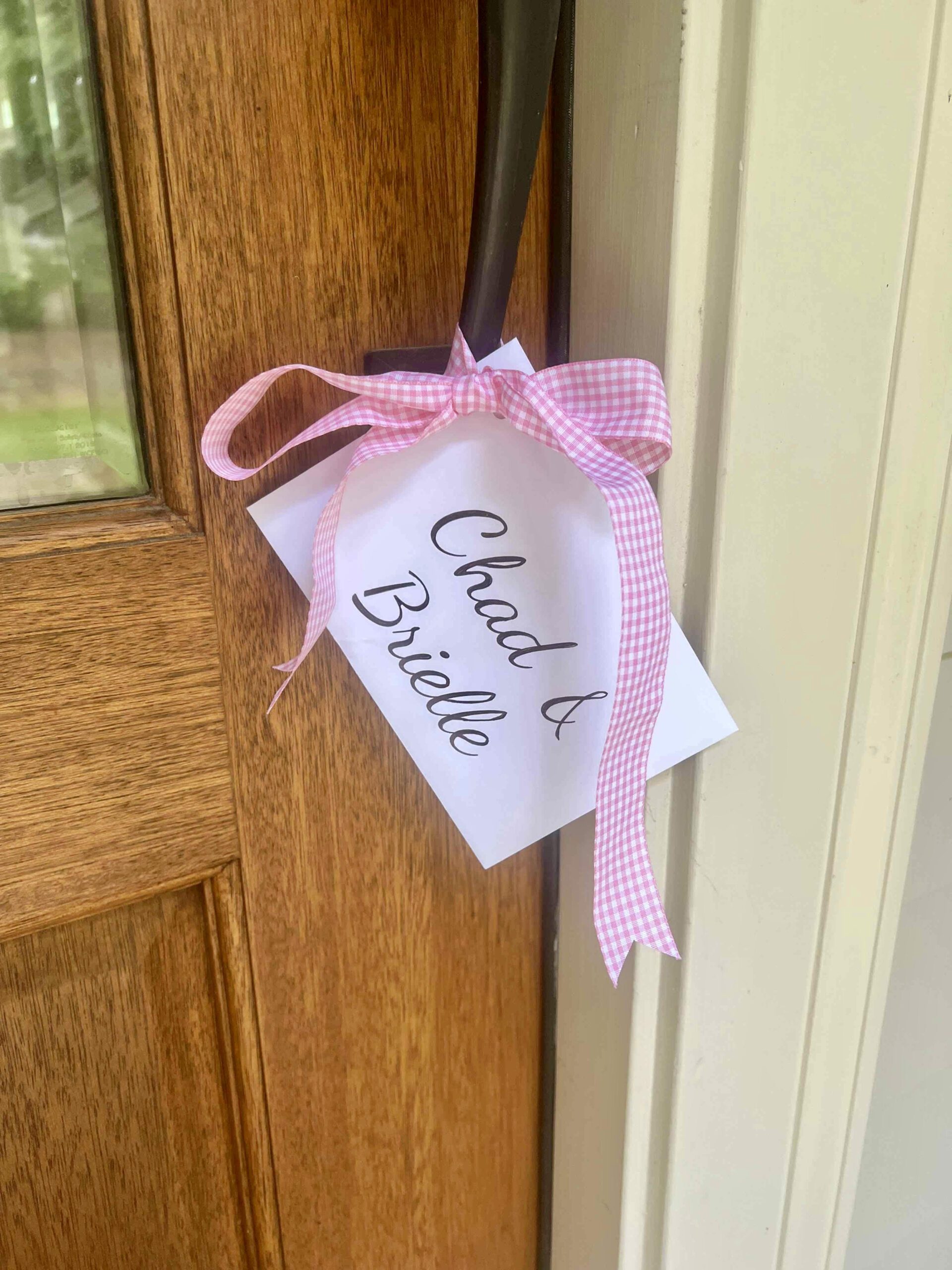 Birth Announcement Stork Sign in Roswell, GA