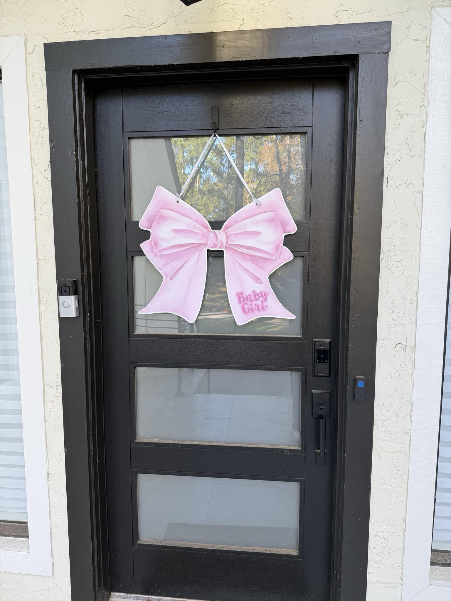 Birth Announcement Stork Sign in Marietta, GA